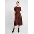 Calvin Klein LEOPARD WAIST DRESS Sukienka letnia brown 6CA21C01H