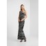 Hervé Léger DRESS Suknia balowa silver black HL421C02T
