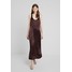 Weekday MOCA DRESS Długa sukienka brown WEB21C03A