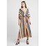 Monki CAROLINE KAFTAN ONLINE UNIQUE Długa sukienka multi-coloured MOQ21C036