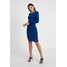 Versace Jeans Couture Sukienka etui blue VEI21C004