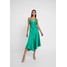 Missguided CAMI SPLIT FRONT DRESS Sukienka koktajlowa green M0Q21C1BE