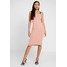 River Island Sukienka etui pale pink RI921C0HW