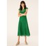 IVY & OAK FLARED DRESS CAP SLEEVE Suknia balowa secret garden green IV321C05B