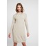 ONLY ONLJADE DRESS Sukienka dzianinowa whitecap gray/white melange ON321C1H5