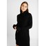 New Look WIDE ROLL NECK DRESS Sukienka dzianinowa black NL021C12A