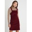 Dorothy Perkins PINAFORE DRESS Sukienka letnia burgundy DP521C0S2