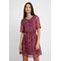 Vero Moda VMMALLIE BELT SHORT DRESS Sukienka letnia hawthorn rose/mallie VE121C1WE