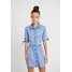 Miss Selfridge Petite SHIRT DRESS Sukienka jeansowa blue PY021C046
