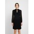 Dorothy Perkins LONG SLEEVE ITY TRIM CUFF SHIFT DRESS Sukienka z dżerseju black DP521C25G