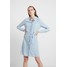 Noisy May NMPATRIC BELTED DRESS Sukienka koszulowa medium blue denim NM321C0BI