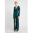 Club L London LONG SLEEVE SEQUIN WRAP MAXI DRESS Suknia balowa green CLK21C03W
