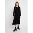 Monki ELEONORE DRESS UNIQUE Sukienka koszulowa black MOQ21C04S