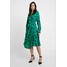 Gestuz AYLIN WRAP DRESS Sukienka letnia green GE221C04P