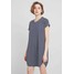 Cotton On TINA DRESS Sukienka z dżerseju blue/white C1Q21C006