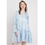 Sister Jane TIERED STAR MIDI DRESS Sukienka koktajlowa light blue/offwhite QS021C03Q