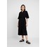 Monki ELOISE DRESS Sukienka koszulowa black MOQ21C04T