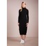pure cashmere TURTLENECK DRESS Długa sukienka black PUG21C000