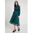 Hope & Ivy Maternity BLOUSON SLEEVE SKATER DRESS Długa sukienka green HON29F006