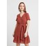 Vero Moda Petite VMSAMMI SHORT BUTTON DRESS Sukienka koszulowa mahogany VM021C02Y