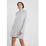 Vero Moda VMBRILLIANT ROLLNECK DRESS Sukienka dzianinowa light grey melange VE121C1W0