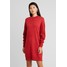 TWINTIP CABLE SLEEVE DRESS Sukienka dzianinowa burgundy TW421C06B
