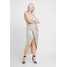 TFNC Curve SABBIA MAXI Suknia balowa nude/silver TFB21C015