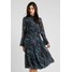 Hope & Ivy Petite HANKY HEM MIDI DRESS WITH SLEEVE Sukienka koktajlowa blue HOL21C01C