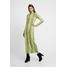 Weekday MAXINE DRESS Długa sukienka green snake WEB21C03L