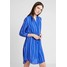 Selected Femme SLFDAMINA DRESS Sukienka koszulowa dazzling blue/creme SE521C0LG