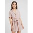 Miss Selfridge Petite TIE WAIST DRESS Sukienka koszulowa blush PY021C03O