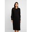 Selected Femme SLFTHORA LOUISE DRESS Sukienka etui black SE521C0Q4