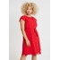 Dorothy Perkins Curve BILLIE BLOSSOM SHORT SLEEVE DRESS Sukienka letnia red DP621C0AK