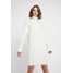 New Look WIDE ROLL NECK DRESS Sukienka dzianinowa cream NL021C12A