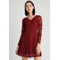 Hollister Co. DRESS Sukienka letnia burgundy H0421C015