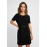 Vero Moda Petite VMCHARLOT SHORT DRESS Sukienka z dżerseju black VM021C03M