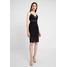 Bardot SOFIA EMBROIDERED DRESS Sukienka koktajlowa black B0M21C03M