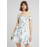 Forever New KELLY RUFFLE DRESS Sukienka letnia porcelain FOD21C054