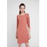 Vero Moda VMCLARA 3/4 SHORT DRESS Sukienka etui brick dust VE121C1UY
