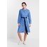 Lee EYELET DRESS Sukienka koszulowa dipped blue LE421C016