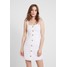 Abercrombie & Fitch UTILITY Sukienka koszulowa white A0F21C02T