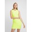 Hervé Léger DRESS Sukienka etui neon yellow HL421C02S