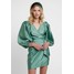 Samsøe & Samsøe MAGNOLIA SHORT DRESS Sukienka letnia green SA321C08N