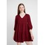 New Look TIER DRESS Sukienka letnia burgundy NL021C12M