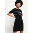 Superdry PORTLAND Sukienka z dżerseju black SU221C0FS