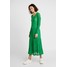 Kaffe DINAH DRESS Długa sukienka fern green KA321C0E1