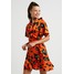 Glamorous Petite LEOPARD DRESS REPEAT Sukienka letnia orange GLB21C03O