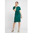 Warehouse CRINKLE DRESS Sukienka letnia green WA221C0LC
