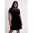 Glamorous Curve VELVET DRESS Sukienka letnia black GLA21C069