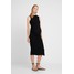Topshop Maternity RUCHED SIDE DRESS Sukienka z dżerseju black T0I29F01F